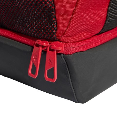 Torba adidas Tiro Duffle Medium With Bottom Compartment czerwona JY7953