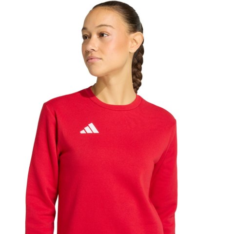 Bluza damska adidas Entrada 26 Sweat Top czerwona KB3950