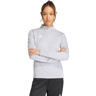 Bluza damska adidas Entrada 26 Training Top szara JZ6647
