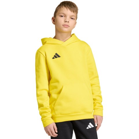 Bluza dla dzieci adidas Entrada 26 Hoody żółta JZ6564
