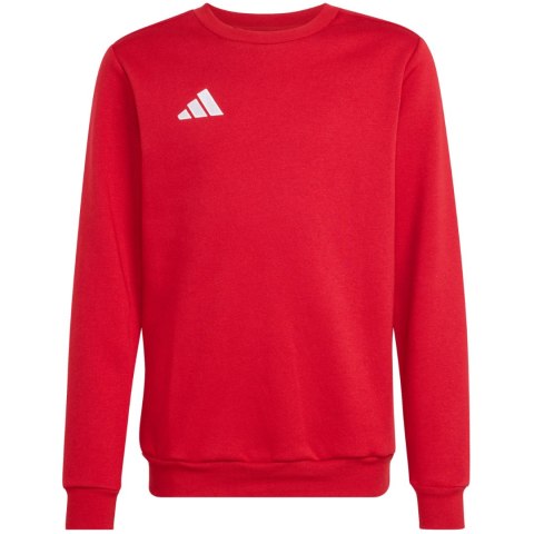 Bluza dla dzieci adidas Entrada 26 Sweat Top czerwona JZ6556