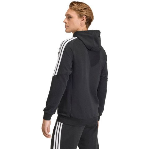 Bluza męska adidas Tiro 26 League Sweat Full Zip Hoodie czarna KF3321