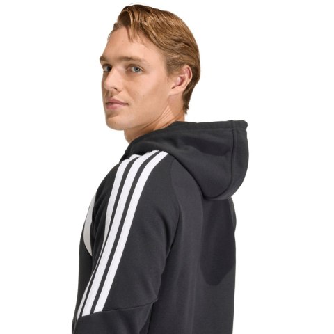 Bluza męska adidas Tiro 26 League Sweat Full Zip Hoodie czarna KF3321