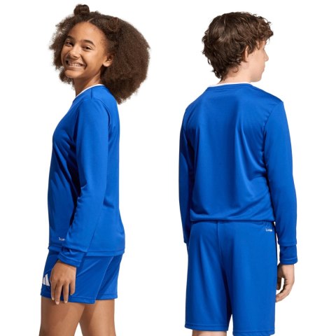 Koszulka dla dzieci adidas Entrada 26 Long Sleeve Jersey niebieska KF5886