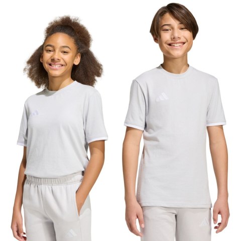 Koszulka dla dzieci adidas Entrada 26 Tee szara JZ6672
