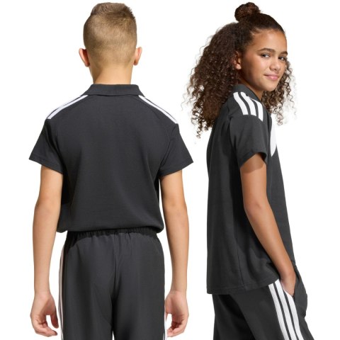 Koszulka dla dzieci adidas Tiro 26 League Polo czarna KF3407