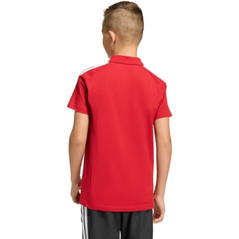 Koszulka dla dzieci adidas Tiro 26 League Polo czerwona KF3408