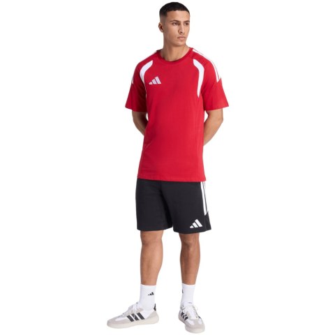 Koszulka męska adidas Tiro 26 League Tee czerwona KC3697