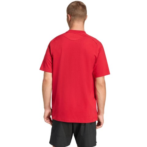 Koszulka męska adidas Tiro 26 Travel Tee czerwona KD1121