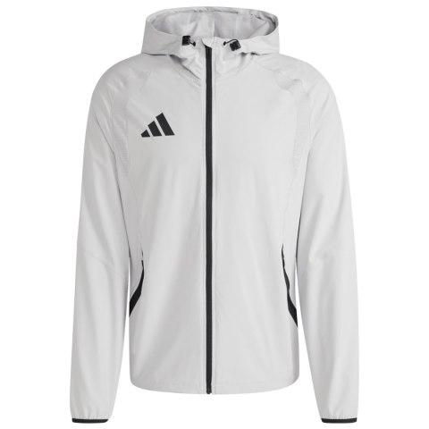 Kurtka męska adidas Tiro 26 Travel Windbreaker jasnoszara KD3336