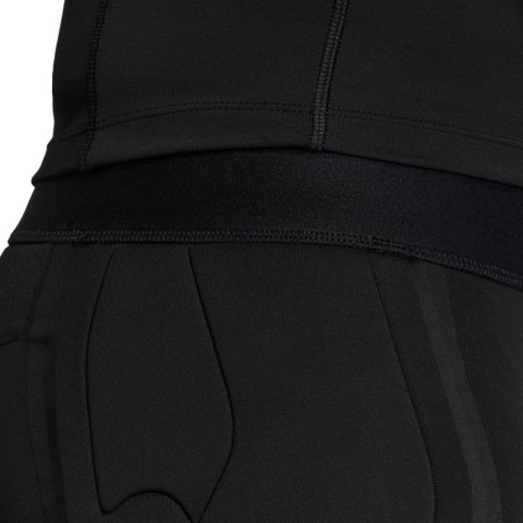 Legginsy bramkarskie męskie adidas Padded Goalkeeper Baselayer Long czarne JZ9224
