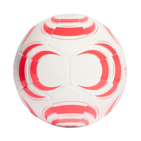 Piłka nożna adidas Tiro Club biało-pomarańczowa JW1531