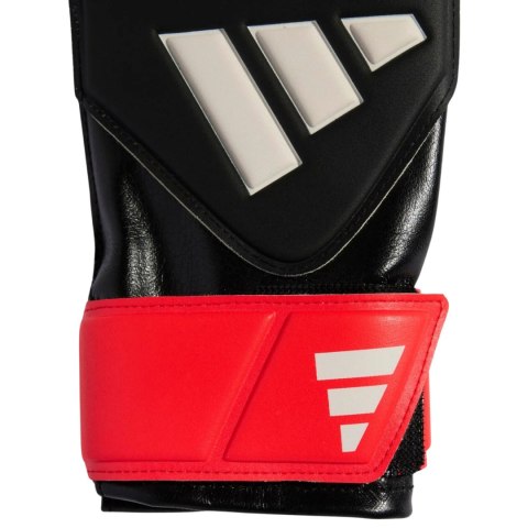Rękawice bramkarskie dla dzieci adidas Predator Training czarno-biało-czerwone KR0472