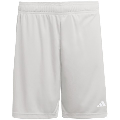 Spodenki dla dzieci adidas Entrada 26 jasnoszare JZ6533