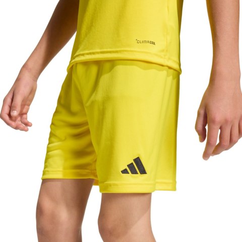 Spodenki dla dzieci adidas Entrada 26 żółte JZ6525