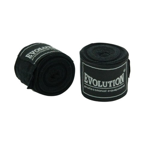 Bandaż bokserski Evolution Junior SB-325BL czarny