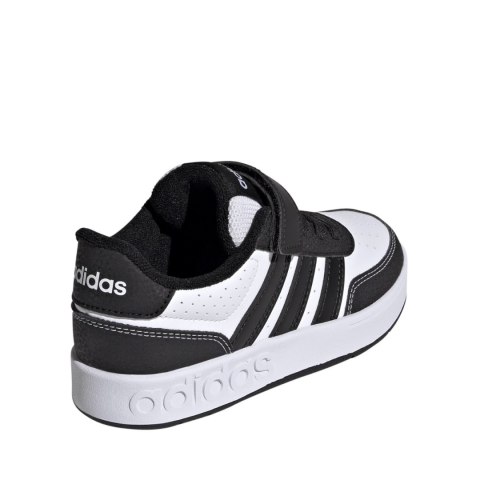 Buty dla dzieci adidas Breakbase czarno-białe JP9293