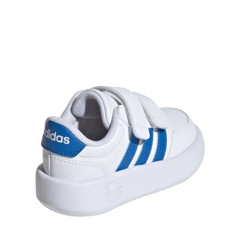 Buty dla dzieci adidas Breaknet 3.0 białe JS3678