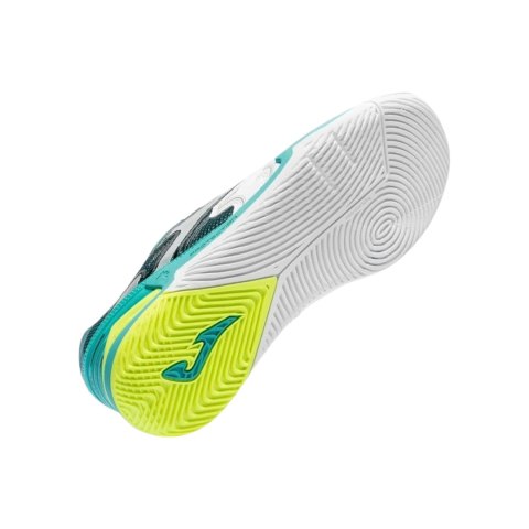 Buty piłkarskie Joma Cancha 2602 Indoor biało-zielone CANS2602IN