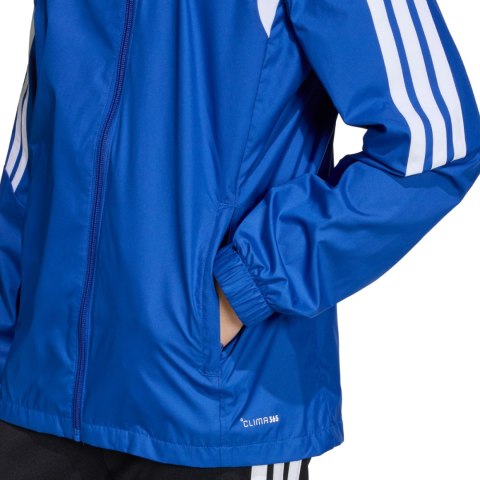 Kurtka dla dzieci adidas Tiro 26 League Windbreaker niebieska JY9723