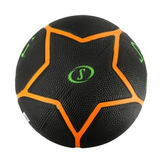 Piłka do koszykówki Spalding Highlight czarno-zielono-pomarańczowa 84354Z