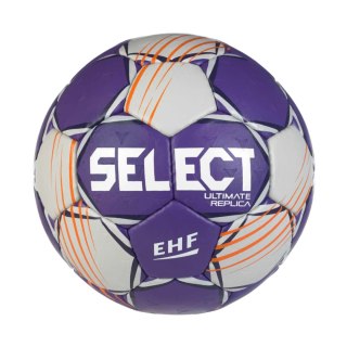 Piłka ręczna Select Ultimate replica v24 EHF szaro-fioletowa 13403