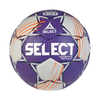 Piłka ręczna Select Ultimate replica v24 EHF szaro-fioletowa 13403