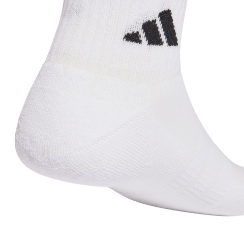 Skarpety adidas Cushioned Sportswear Ankle 3P białe JZ0523