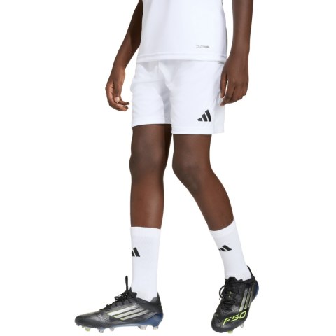 Spodenki dla dzieci adidas Entrada 26 białe JZ6526