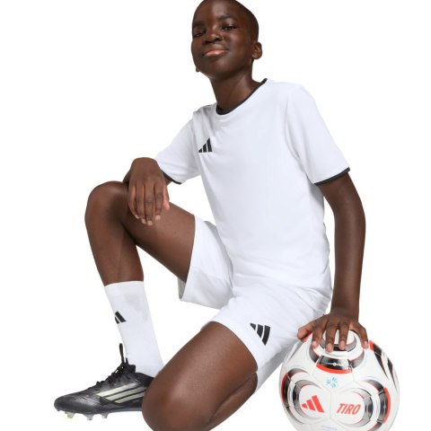 Spodenki dla dzieci adidas Entrada 26 białe JZ6526