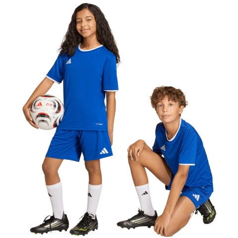 Spodenki dla dzieci adidas Entrada 26 niebieskie JZ6524