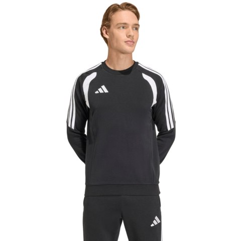 Bluza męska adidas Tiro 26 League Sweat Crew czarno-biała KF3413