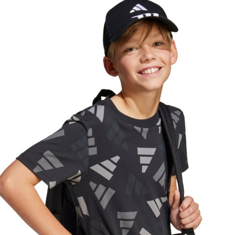 Czapka z daszkiem adidas 3-Stripes New Logo Baseball czarna JG1072