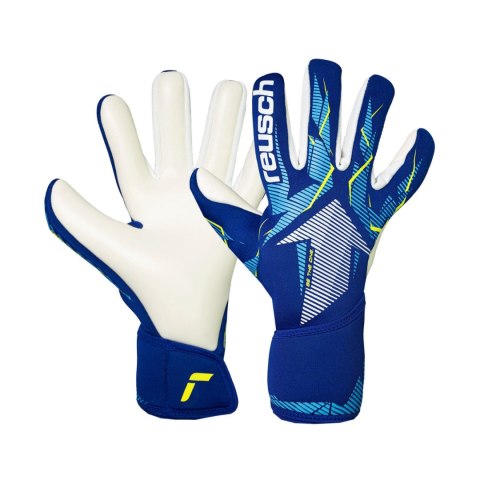 Rękawice bramkarskie Reusch Fastgrip Advance niebieskie 5670200 4994