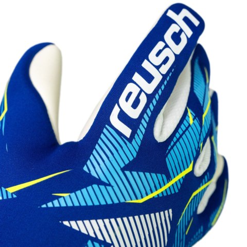Rękawice bramkarskie Reusch Fastgrip Advance niebieskie 5670200 4994