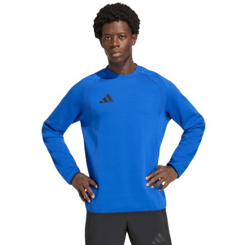 Bluza męska adidas Tiro 26 Travel Crew niebieska KD1146