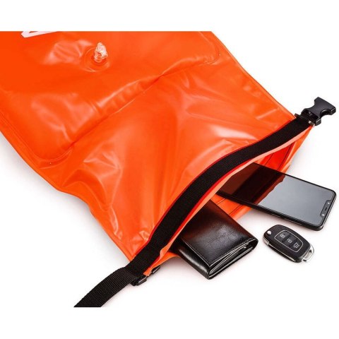 Boja pływacka z pojemnikiem neon zielony