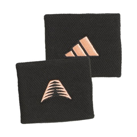 Frotka na rękę adidas Anthony Edwards Wristband 2 szt. czarna KS4350
