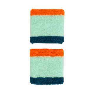 Frotki na rękę Nike Swoosh Wristbands 2 szt. zielone N1012405322