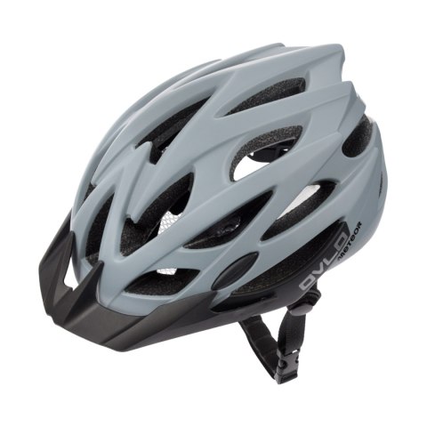 Kask rowerowy Meteor Ovlo L 58-61 cm szary 16867