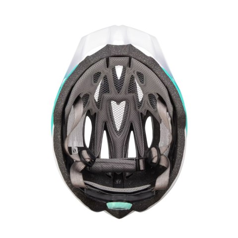 Kask rowerowy Meteor Ovlo M 55-58 cm biało-miętowy 17862