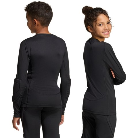 Koszulka bramkarska dla dzieci adidas Padded Goalkepper Longsleeve czarna KA1678