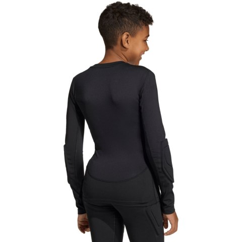 Koszulka bramkarska dla dzieci adidas Padded Goalkepper Longsleeve czarna KA1678