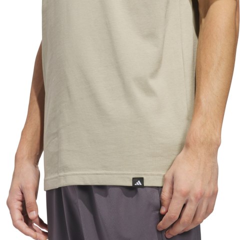 Koszulka męska adidas Color Connect Graphic beżowa KE1315