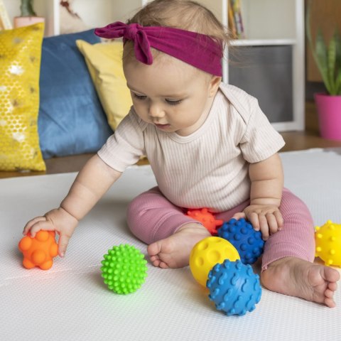 Piłki sensoryczne bez dziurki 8 szt. Tullo REF802