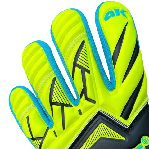 Rękawice bramkarskie 4Keepers Force V5 25 Wave NC czarno-zielone fluo
