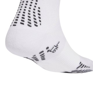 Skarpety adidas Football GRIP Printed Crew Performance białe JZ3027