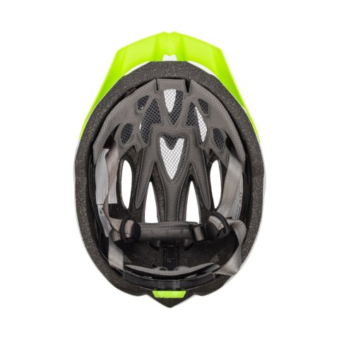 Kask Meteor Gruver L 58-61 cm biało-zielony 24802