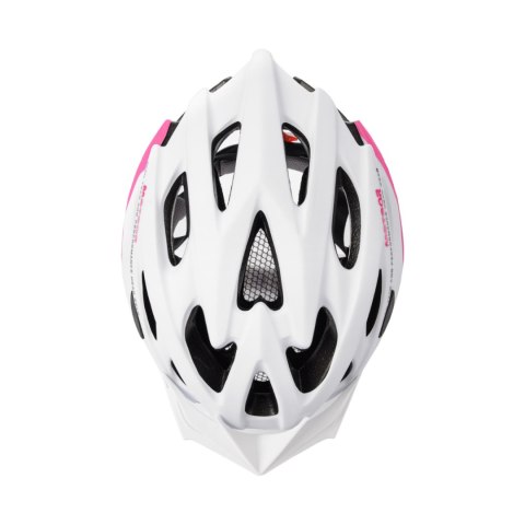 Kask rowerowy Meteor MV29 Drizzle M 55-58 cm biało-różowy 16917