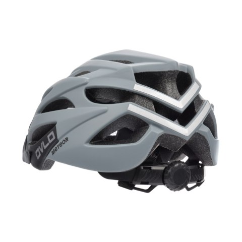 Kask rowerowy Meteor Ovlo L 58-61 cm szary 16867